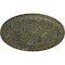 Ekena Millwork Tristan Ceiling Medallion (Fits Canopies up to 6 1/4"), 32 3/8"OD x 3 1/2"P, Painted Turtle CM32TNPTF - alternate 4